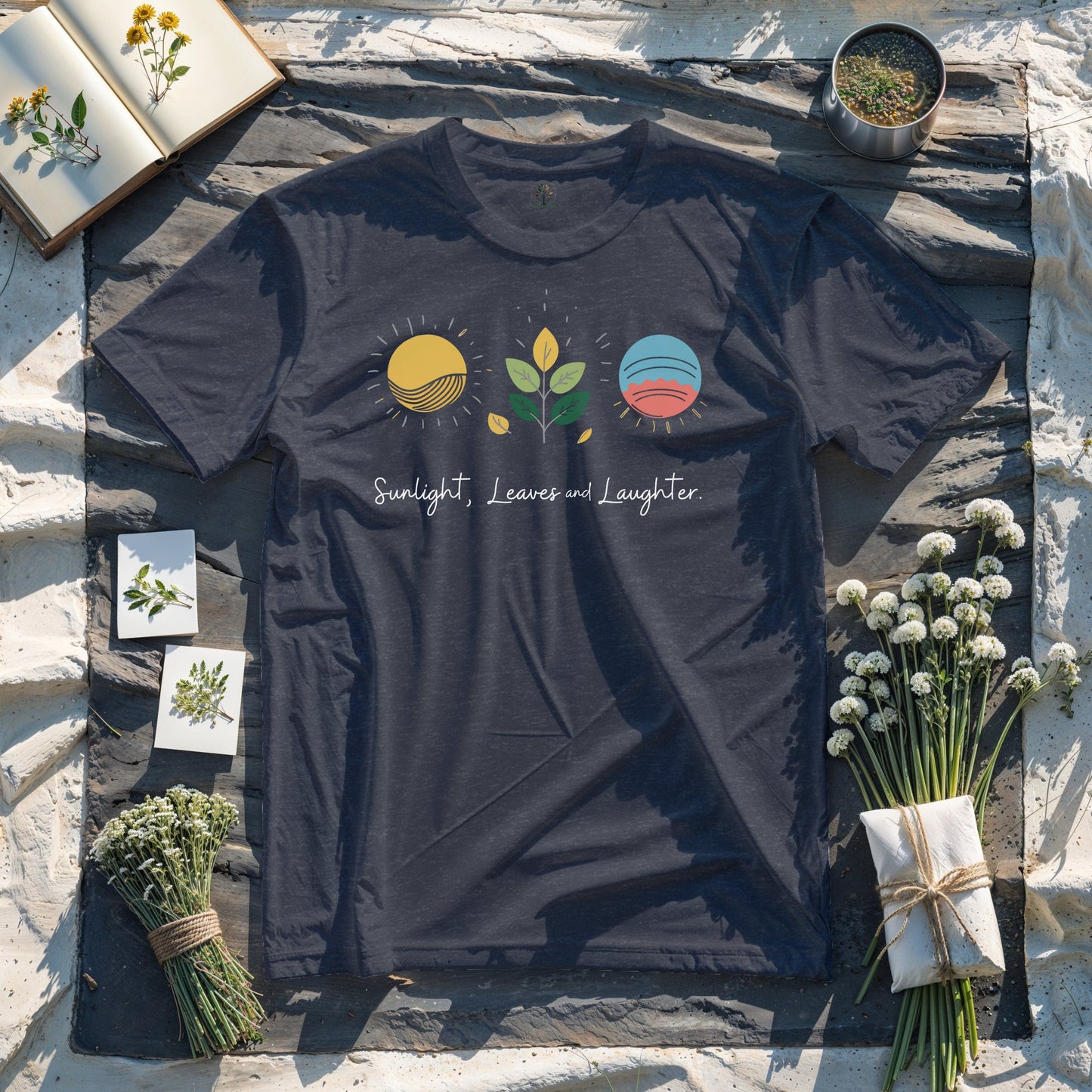 Sunlight, Leaves, and Laughter