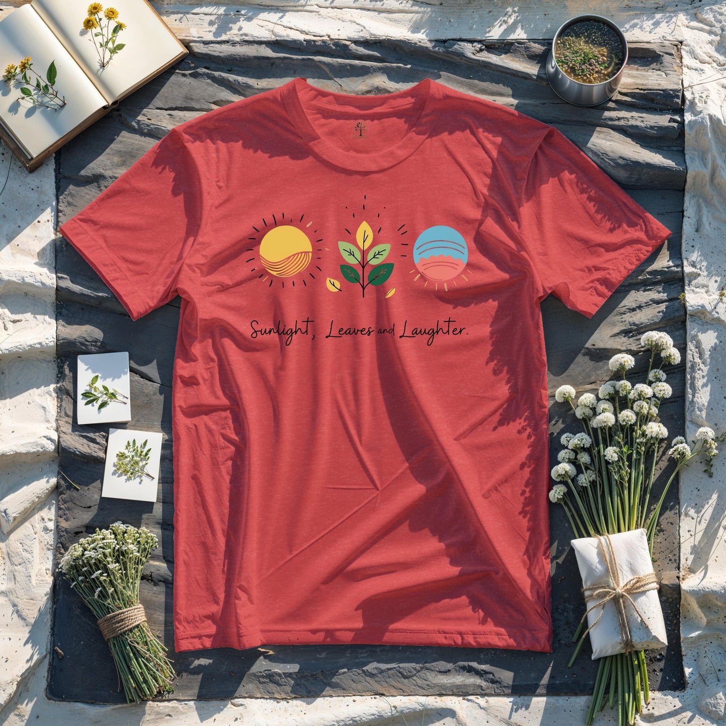 Sunlight, Leaves, and Laughter