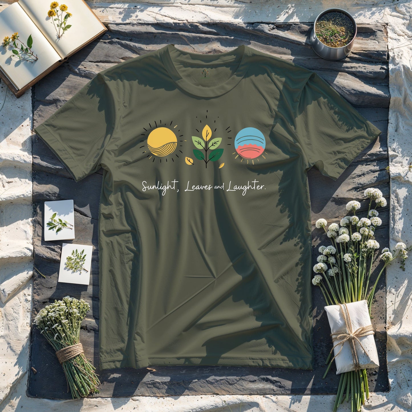 Sunlight, Leaves, and Laughter