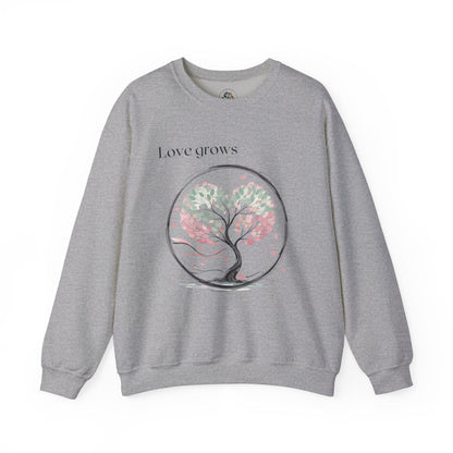 Sport Grey | Love Grows Sweatshirt, front view