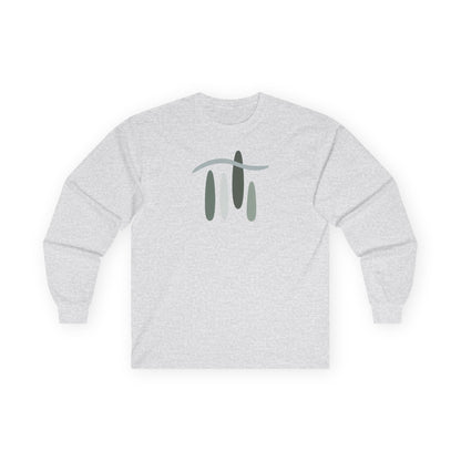 Ash | Forest Breath Long Sleeve Tee, front view