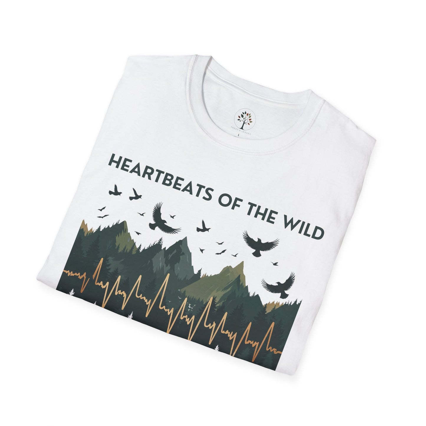 White | Heartbeats of the Wild, folded view