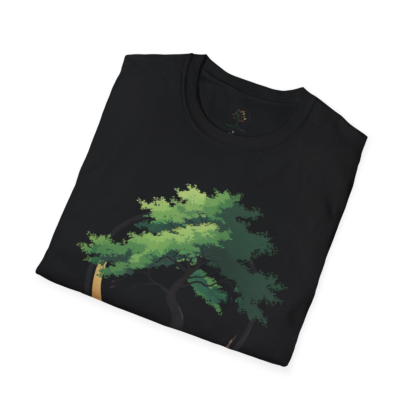 Black | The Zen Tree, folded view