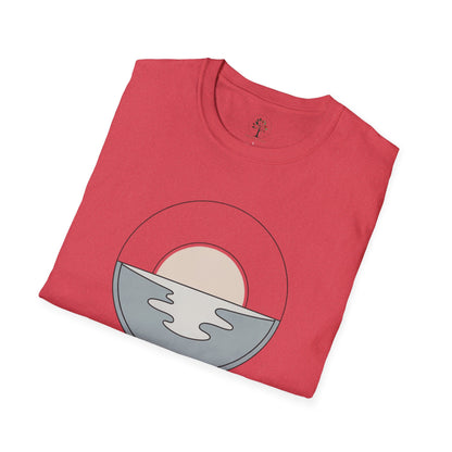 Heather Red | Dawn, folded view
