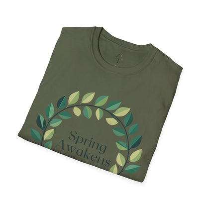 Military Green | Spring Awakens, folded view