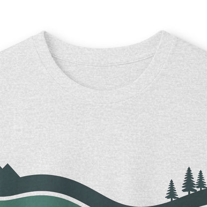 Ash | River Long Sleeve Tee, folded view