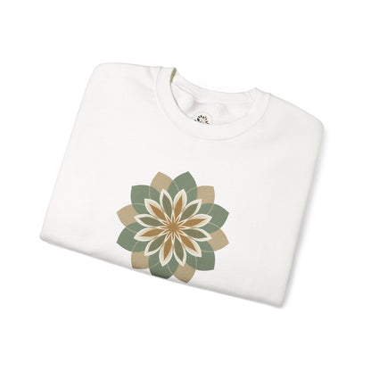 White | Unfold Sweatshirt, folded view