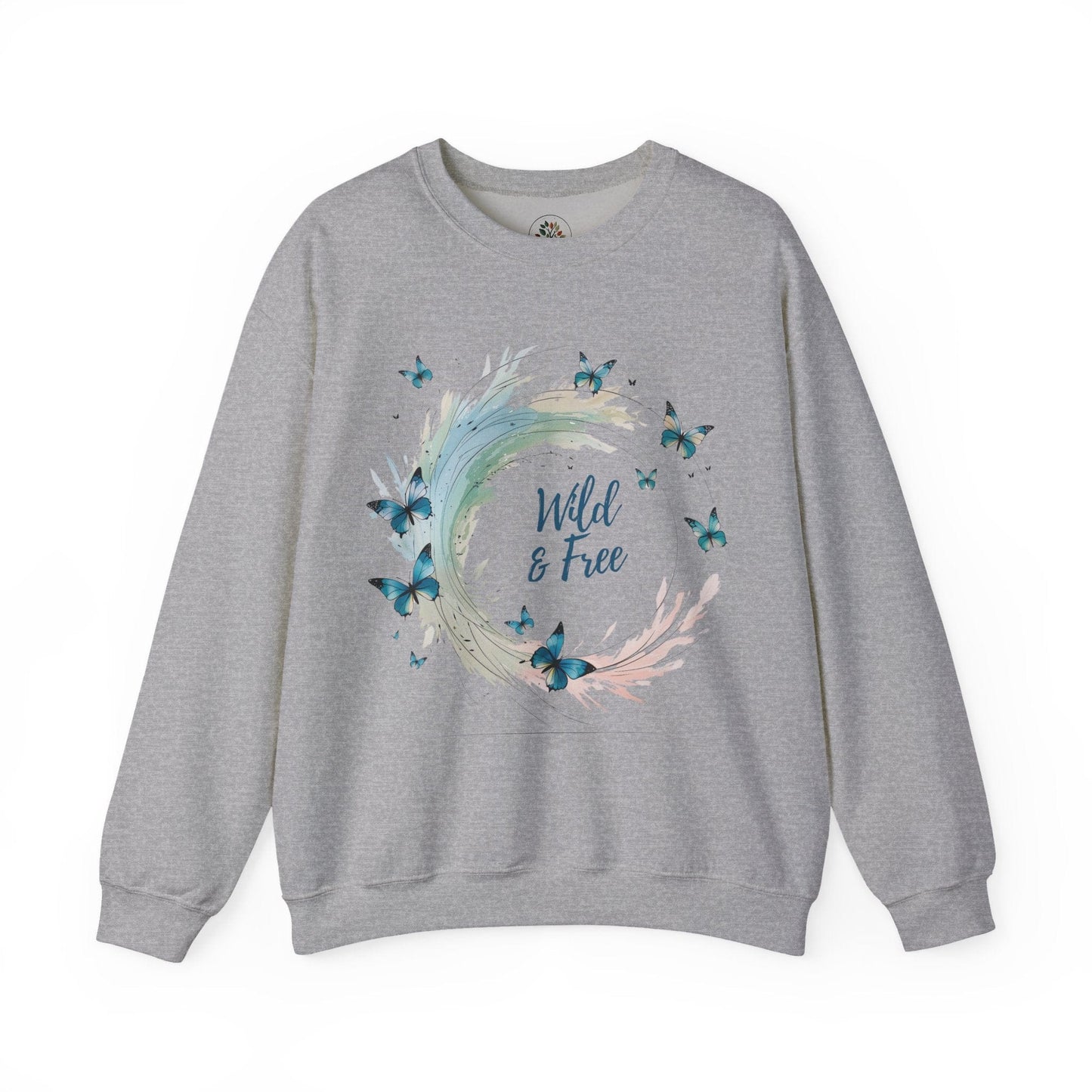 Sport Grey | Wild & Free Sweatshirt, front view