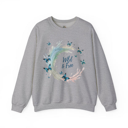 Sport Grey | Wild & Free Sweatshirt, front view