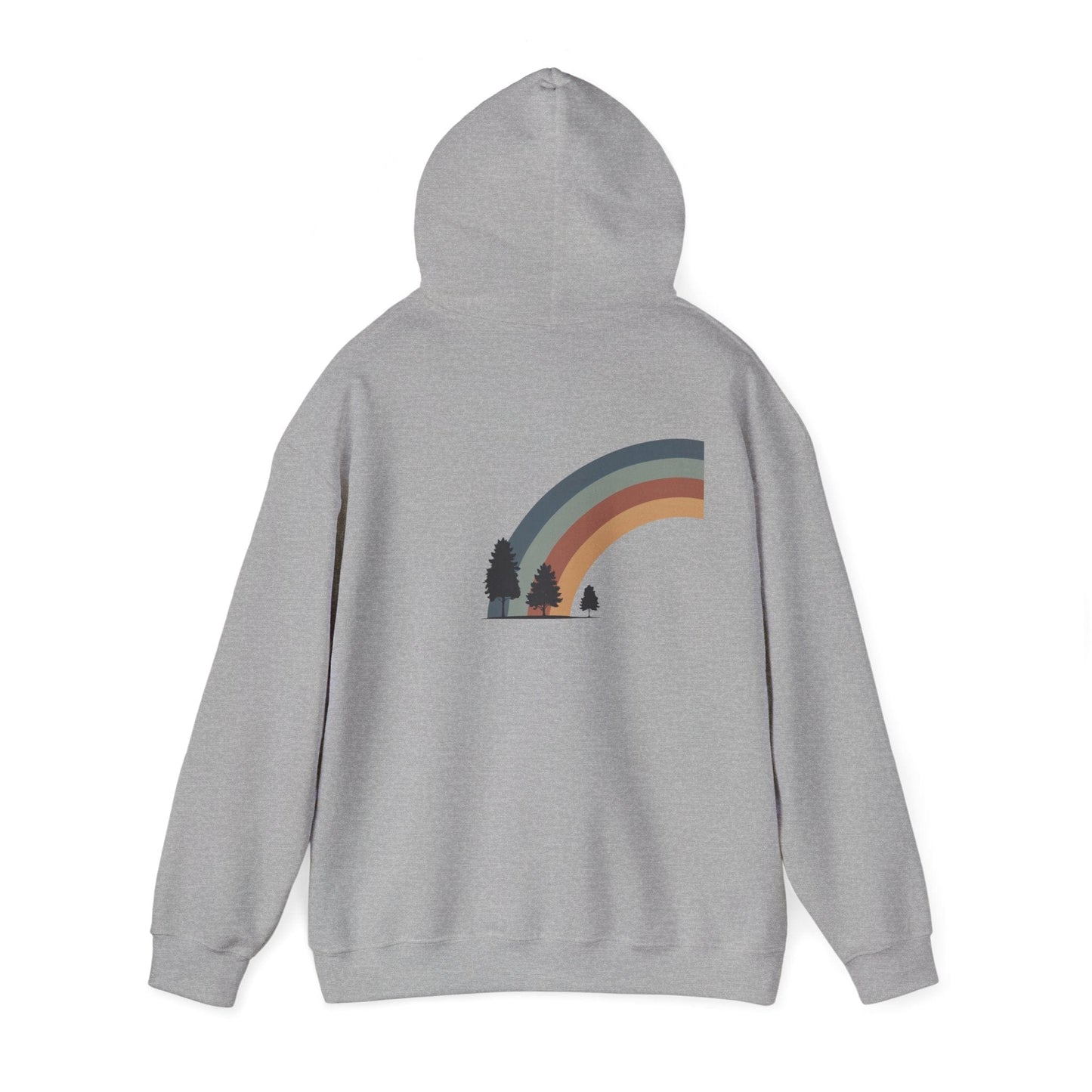 Sport Grey | Horizon Arch Hoodie, back view 2