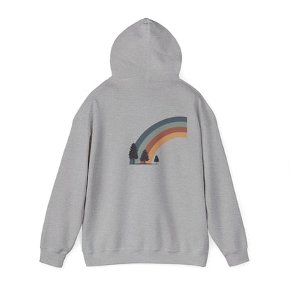 Sport Grey | Horizon Arch Hoodie, back view 2