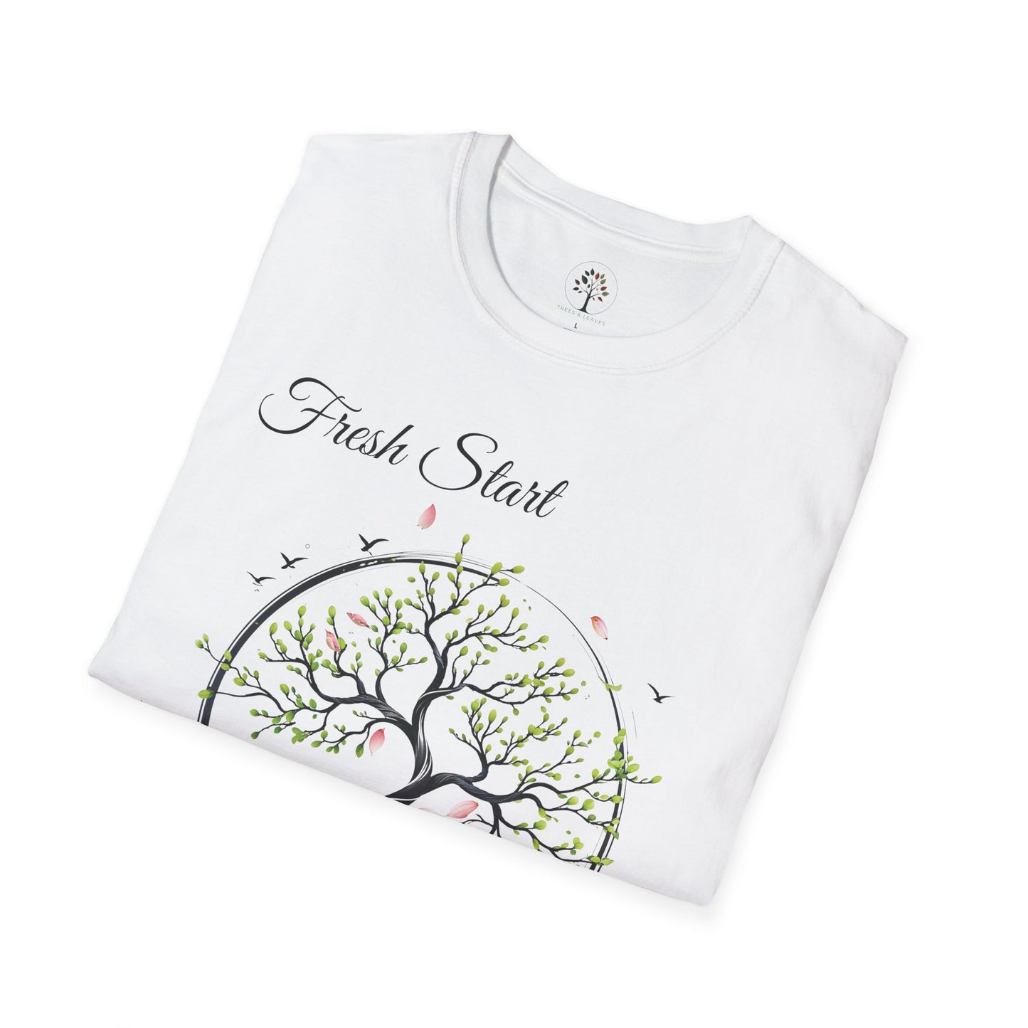White | Fresh Start, folded view