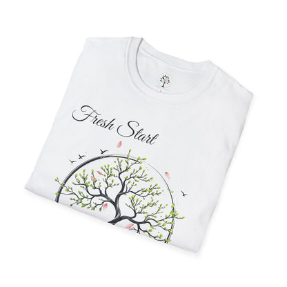 White | Fresh Start, folded view