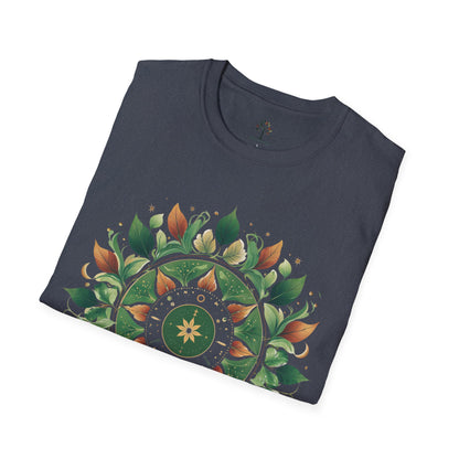 Heather Navy | Grounded in Green, folded view