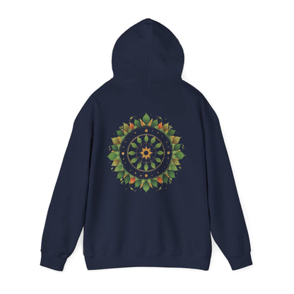 Navy | Celestial Growth Hoodie, back view 2