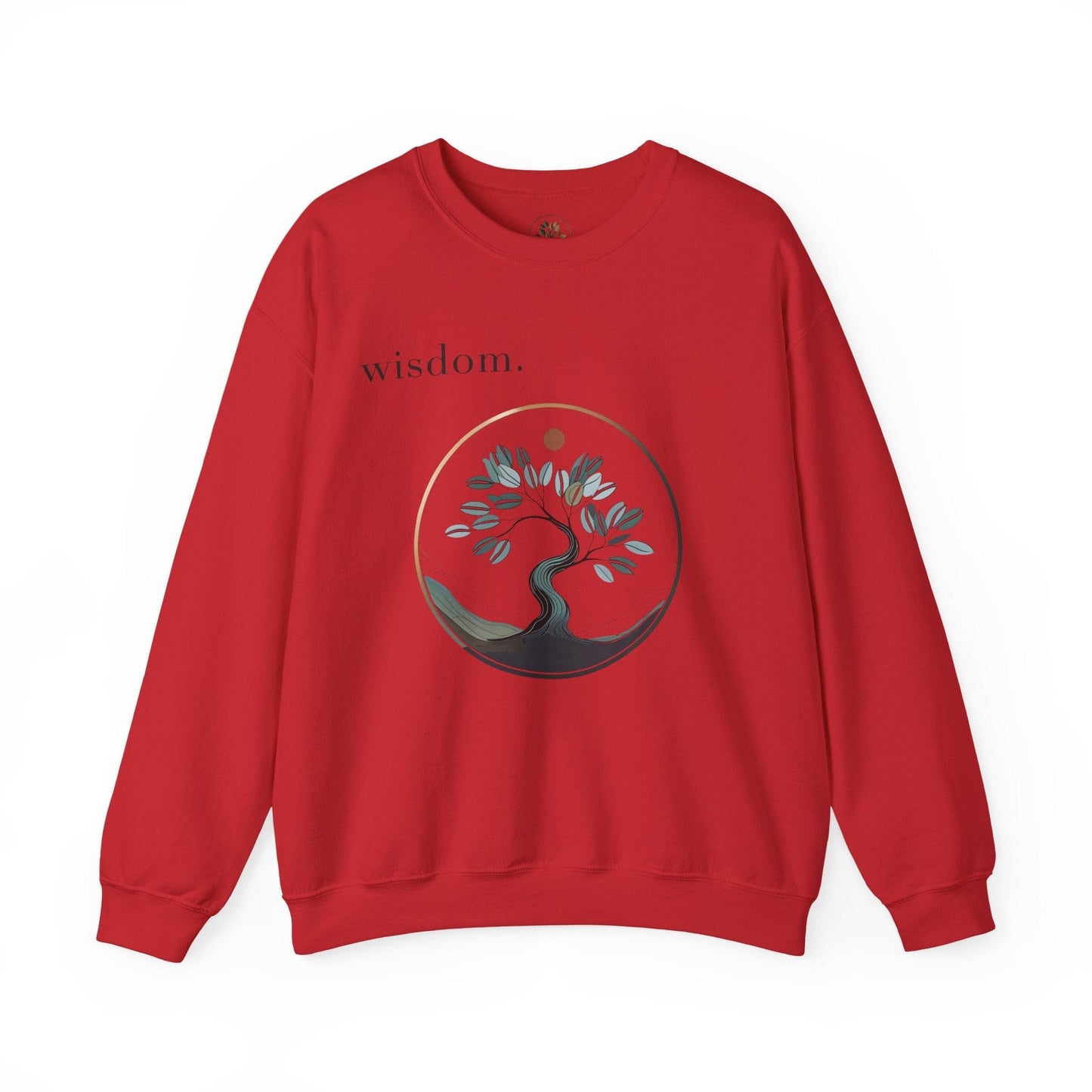 Red | Wisdom Sweatshirt, front view