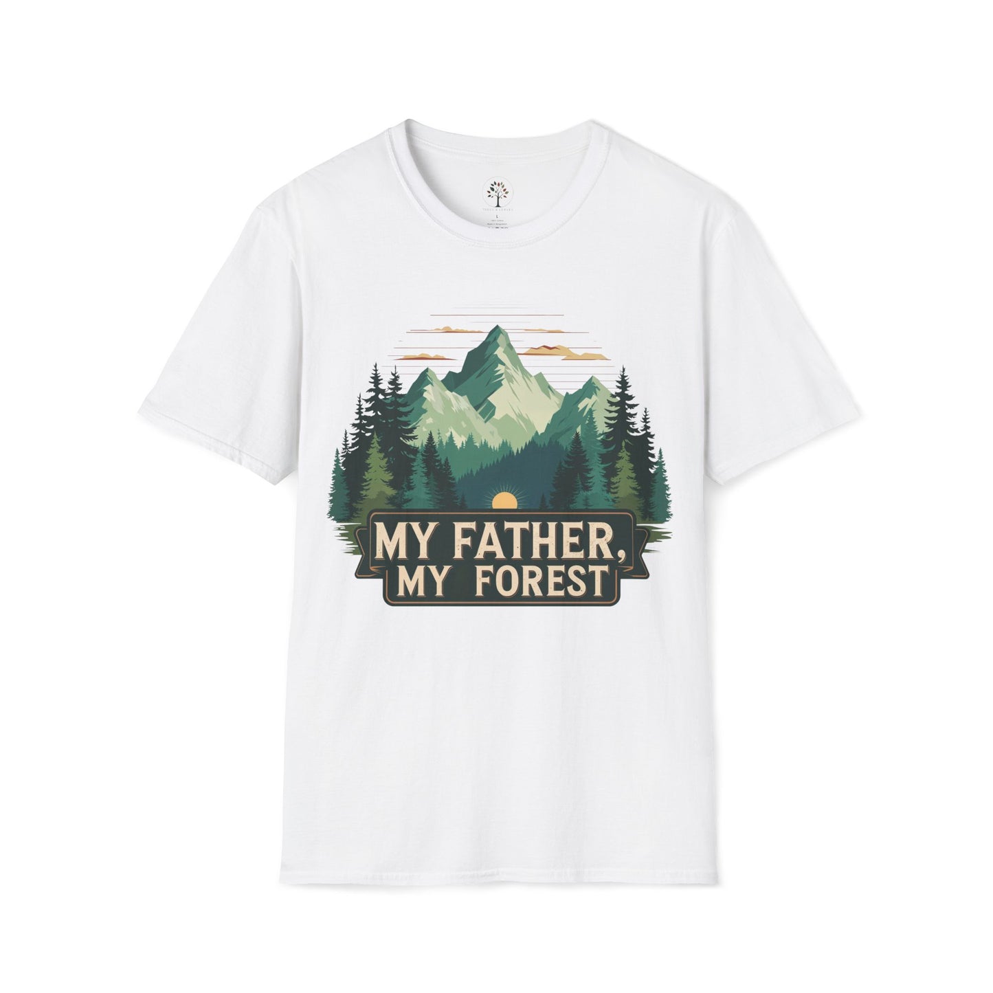 White | My Father, My Forest, front view