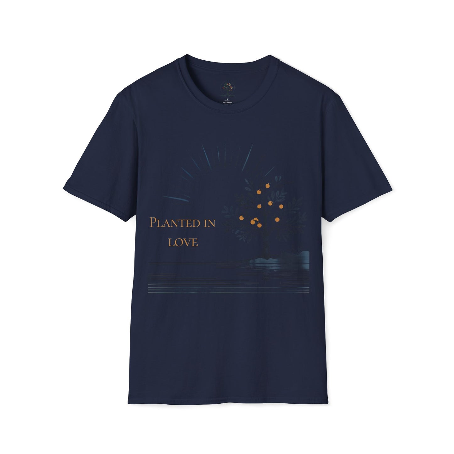 Navy | Planted in Love, front view