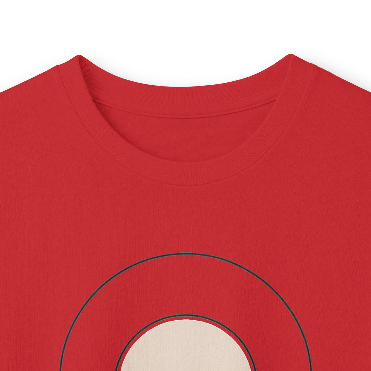 Red | Dawn Long Sleeve Tee, folded view