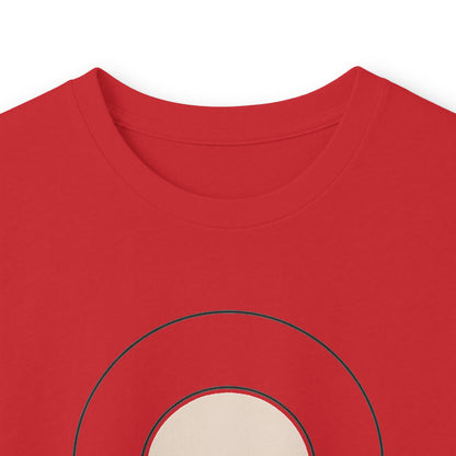 Red | Dawn Long Sleeve Tee, folded view
