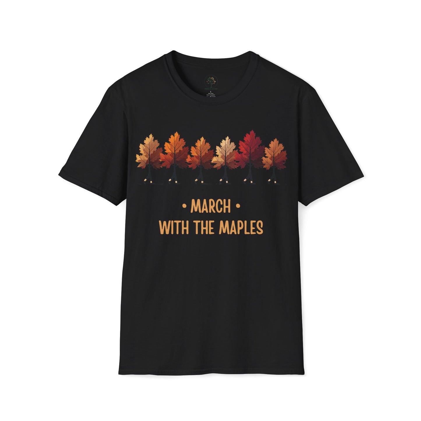 Black | March with the Maples, front view