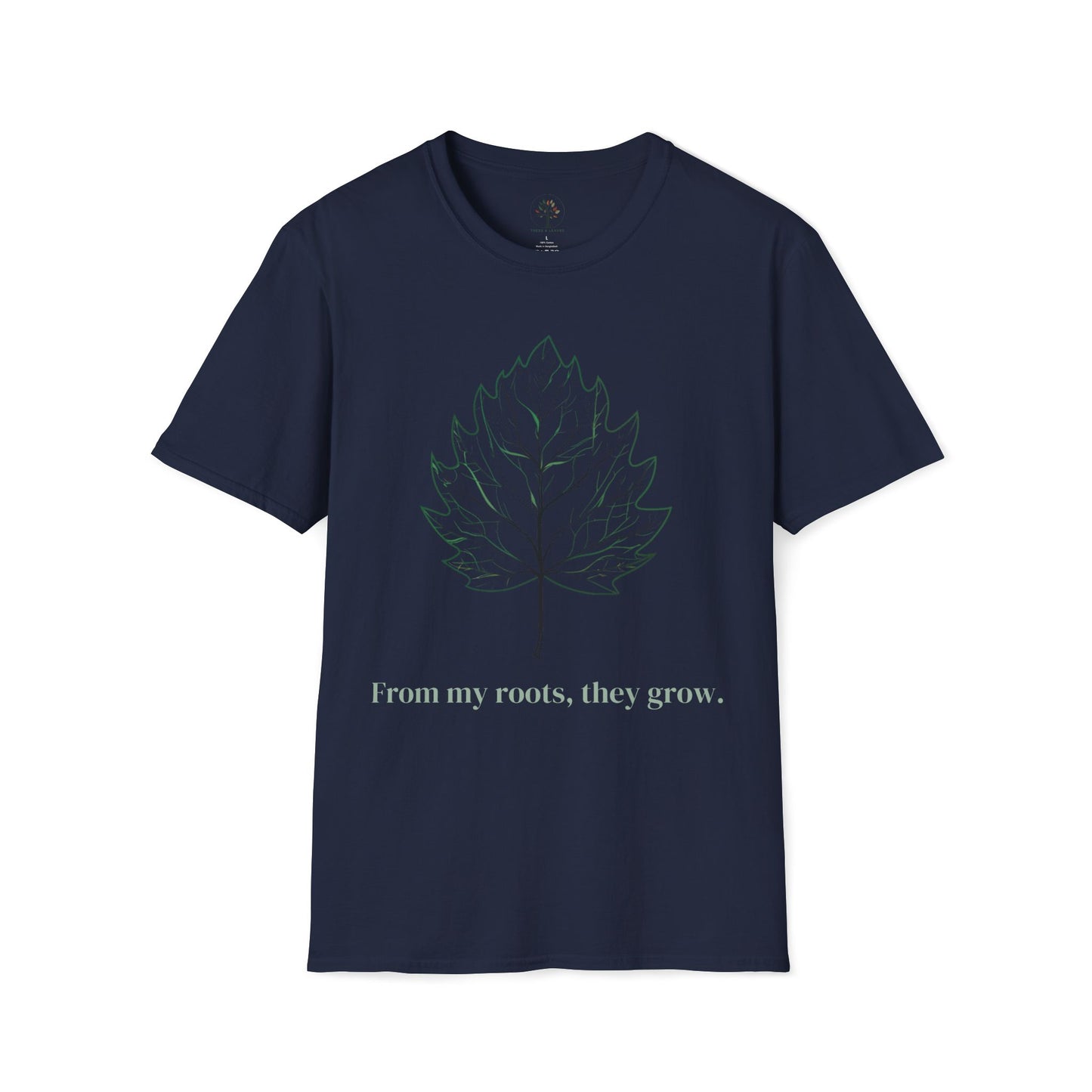 Navy | From My Roots, They Grow, front view