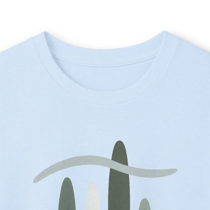 Light Blue | Forest Breath Long Sleeve Tee, folded view