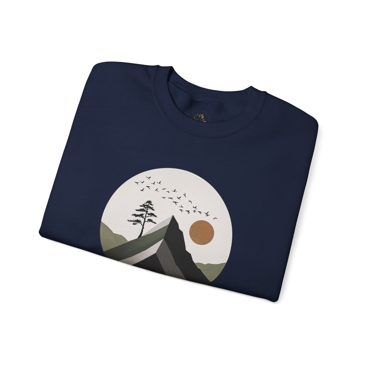 Navy | Remain Sweatshirt, folded view