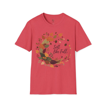 Heather Red | Soft Like Fall, front view