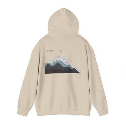 Sand | Rise Hoodie, back view 2