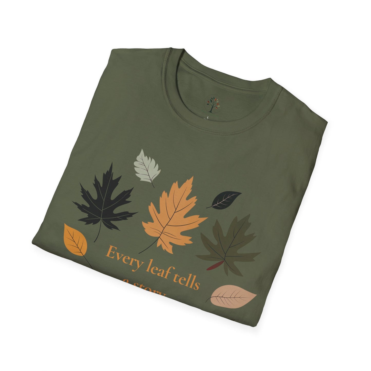 Military Green | Every Leaf tells a Story, folded view