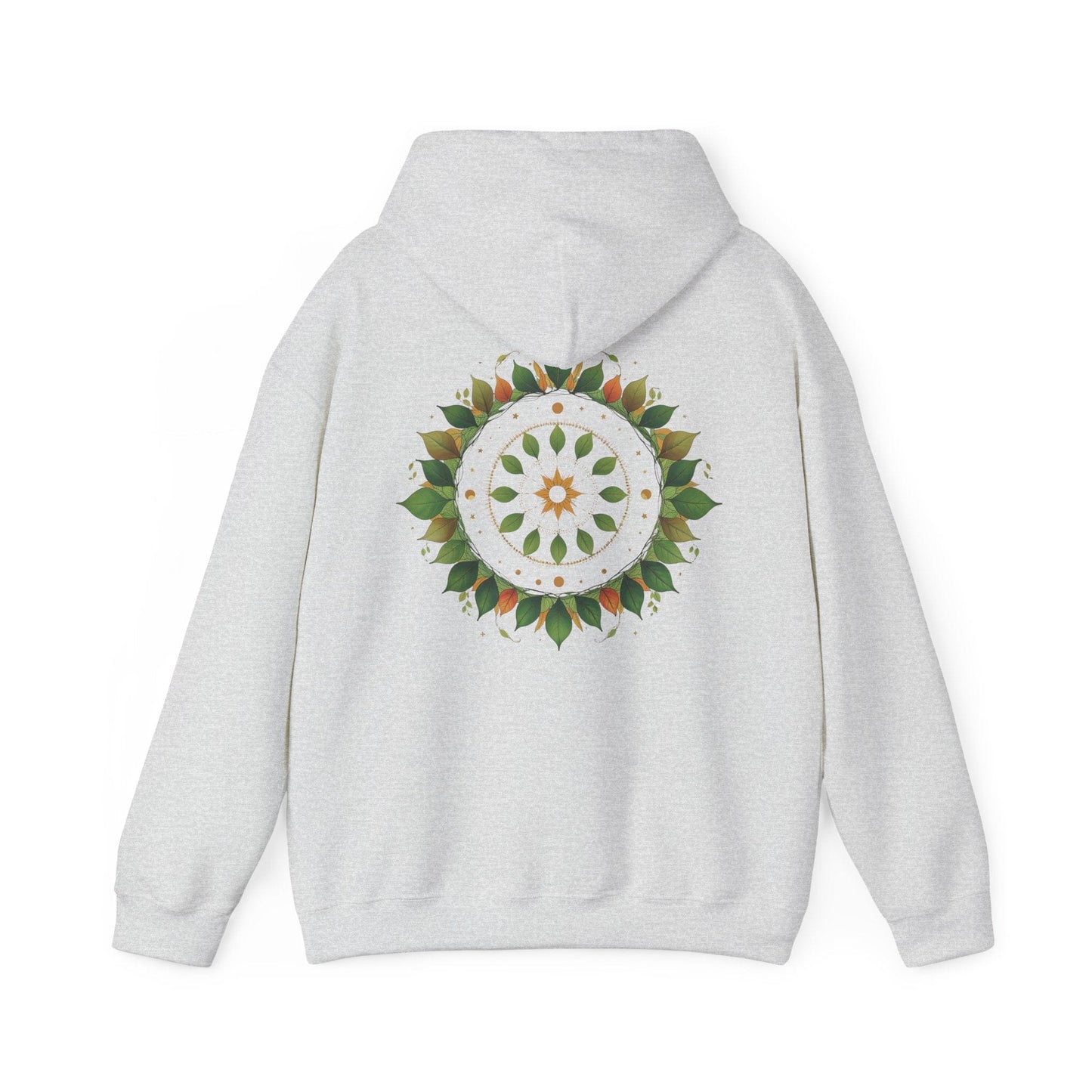 Ash | Celestial Growth Hoodie, back design view