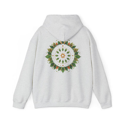 Ash | Celestial Growth Hoodie, back design view