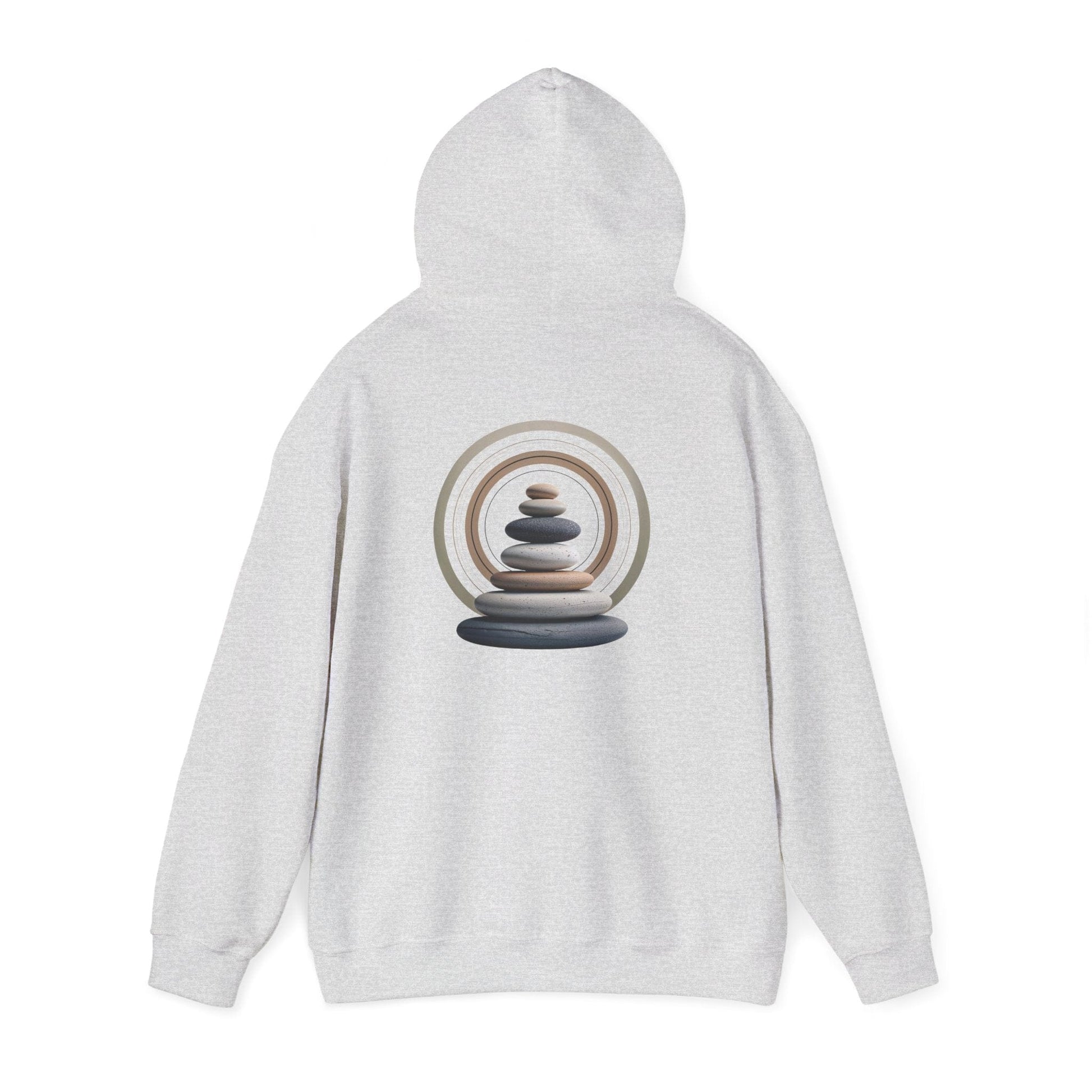Ash | Echoes of Calm Hoodie, back view 2