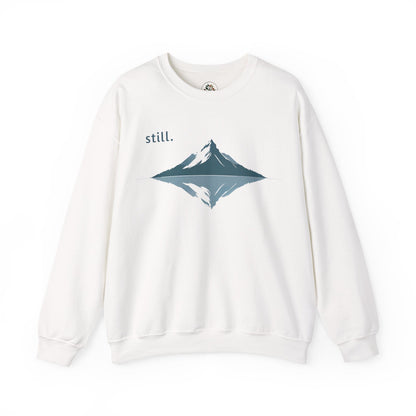 White | Still Sweatshirt, front view