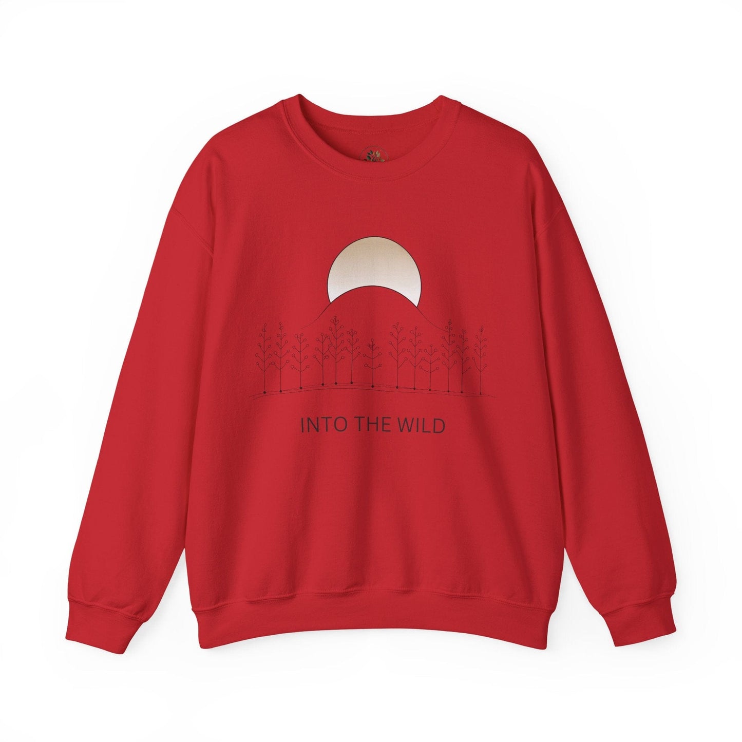 Red | Into the Wild Sweatshirt, front view