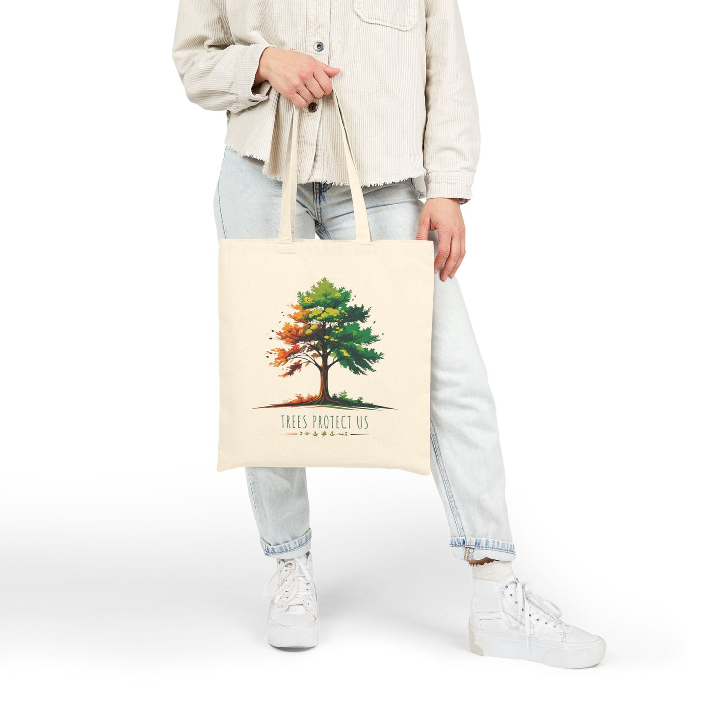Trees Protect US Tote Bag