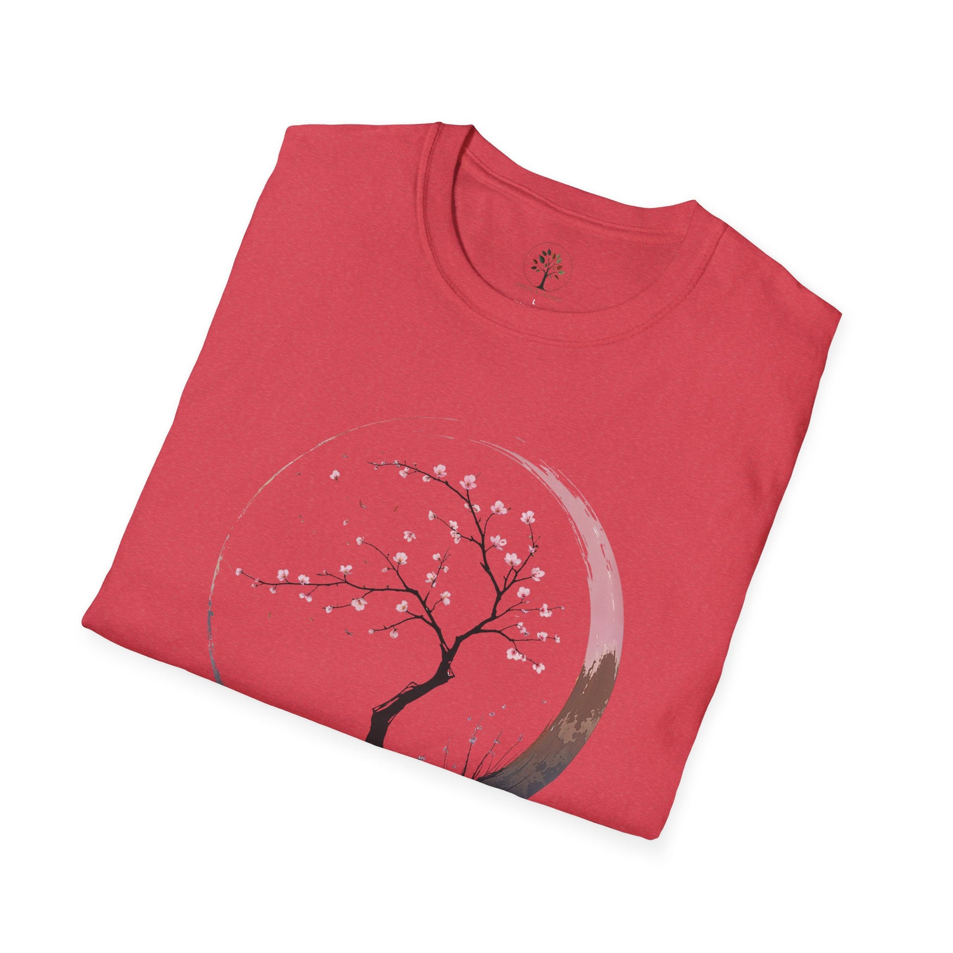 Heather Red | Sakura Silence, folded view