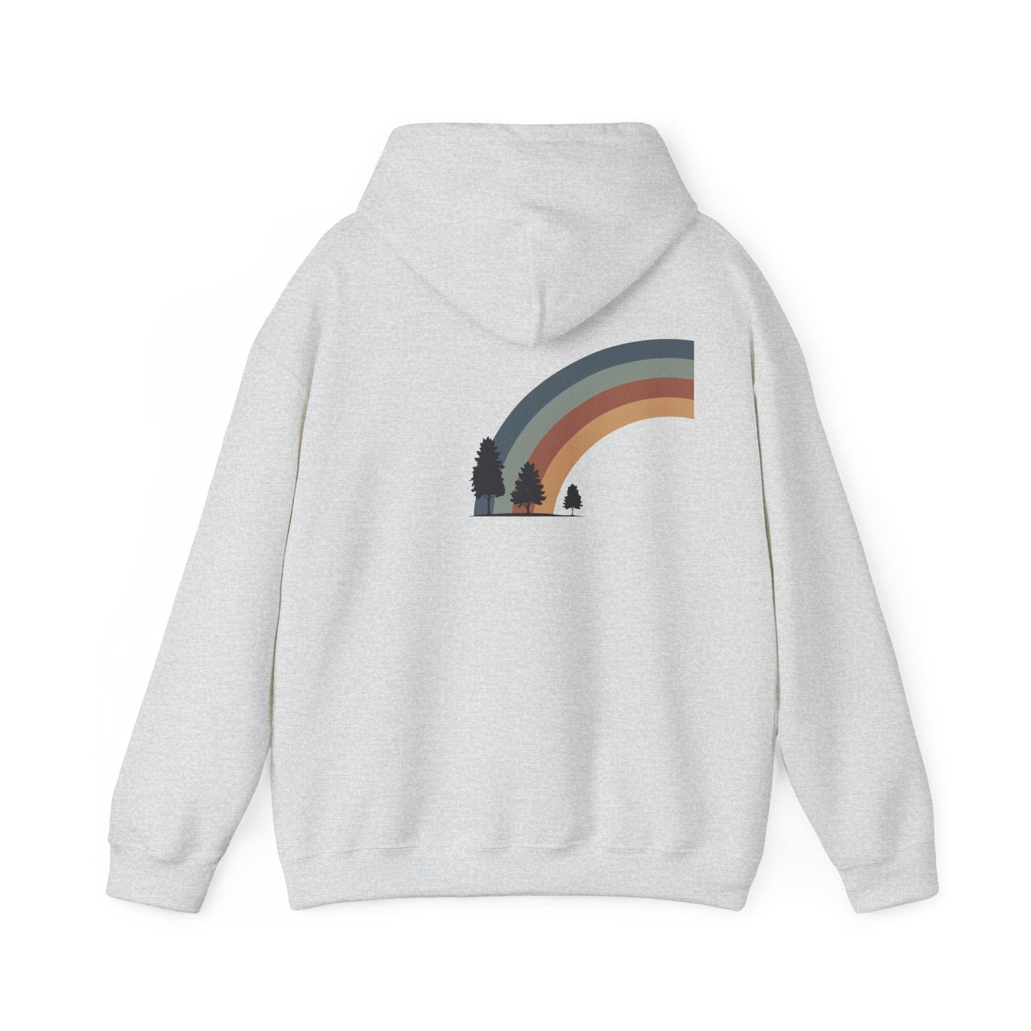 Ash | Horizon Arch Hoodie, back design view