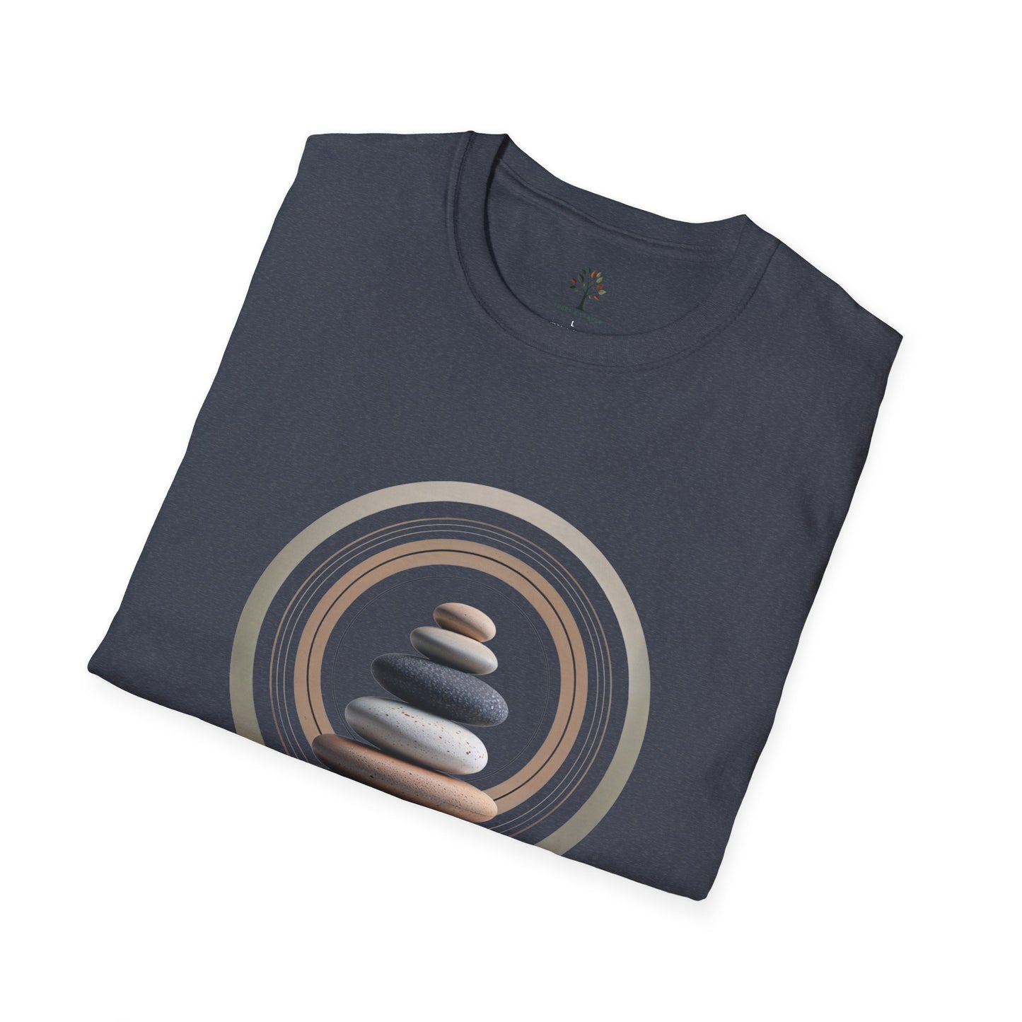Heather Navy | Echoes of Calm, folded view