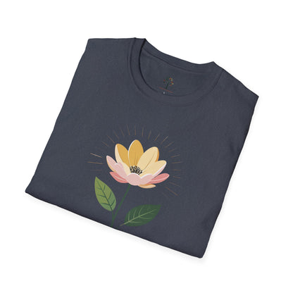 Heather Navy | Bloom with Intention, folded view