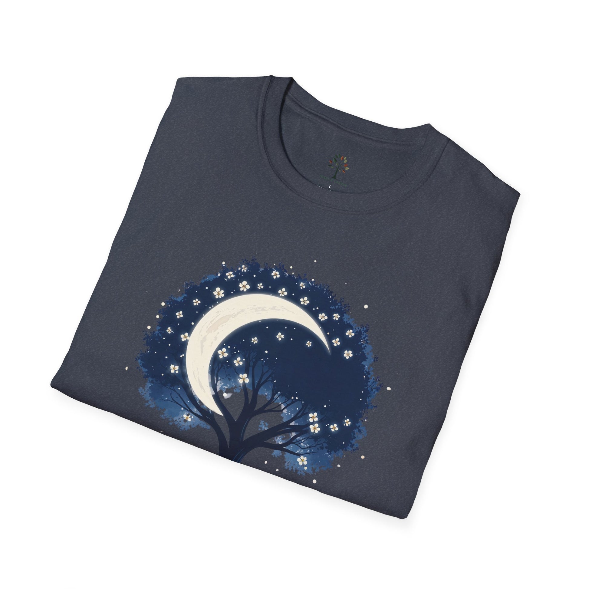 Heather Navy | Nature`s Rhythm, folded view