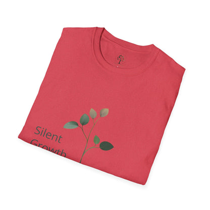 Heather Red | Silent Growth, folded view