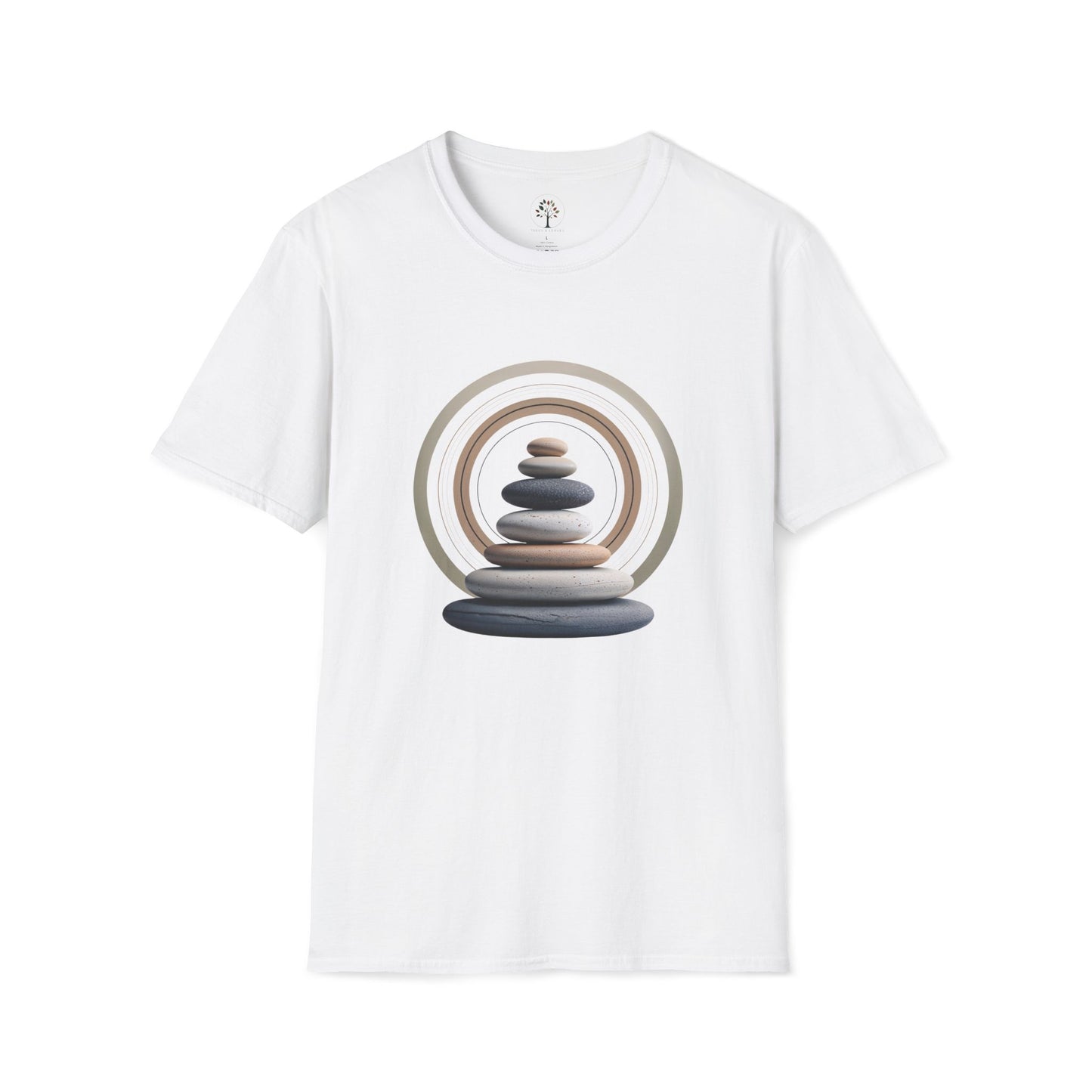 White | Echoes of Calm, front view