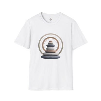 White | Echoes of Calm, front view