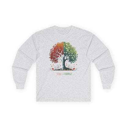 Ash | Still I Change Long Sleeve Tee, front view