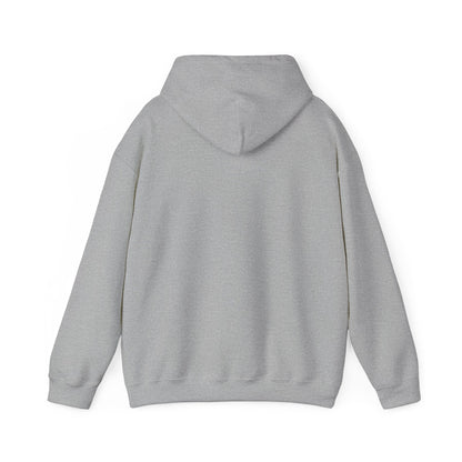 Sport Grey | Small front logo Hoodie, back design view