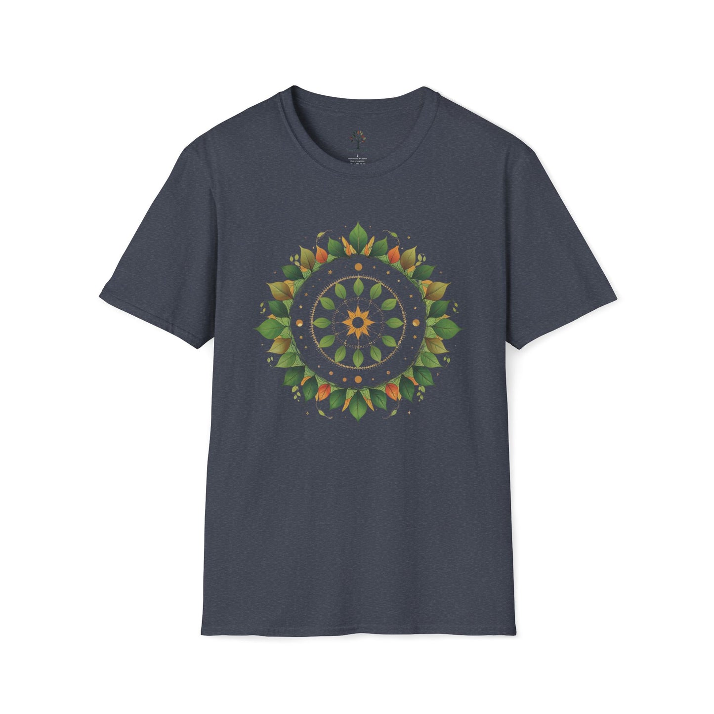 Heather Navy | Celestial Growth, front view