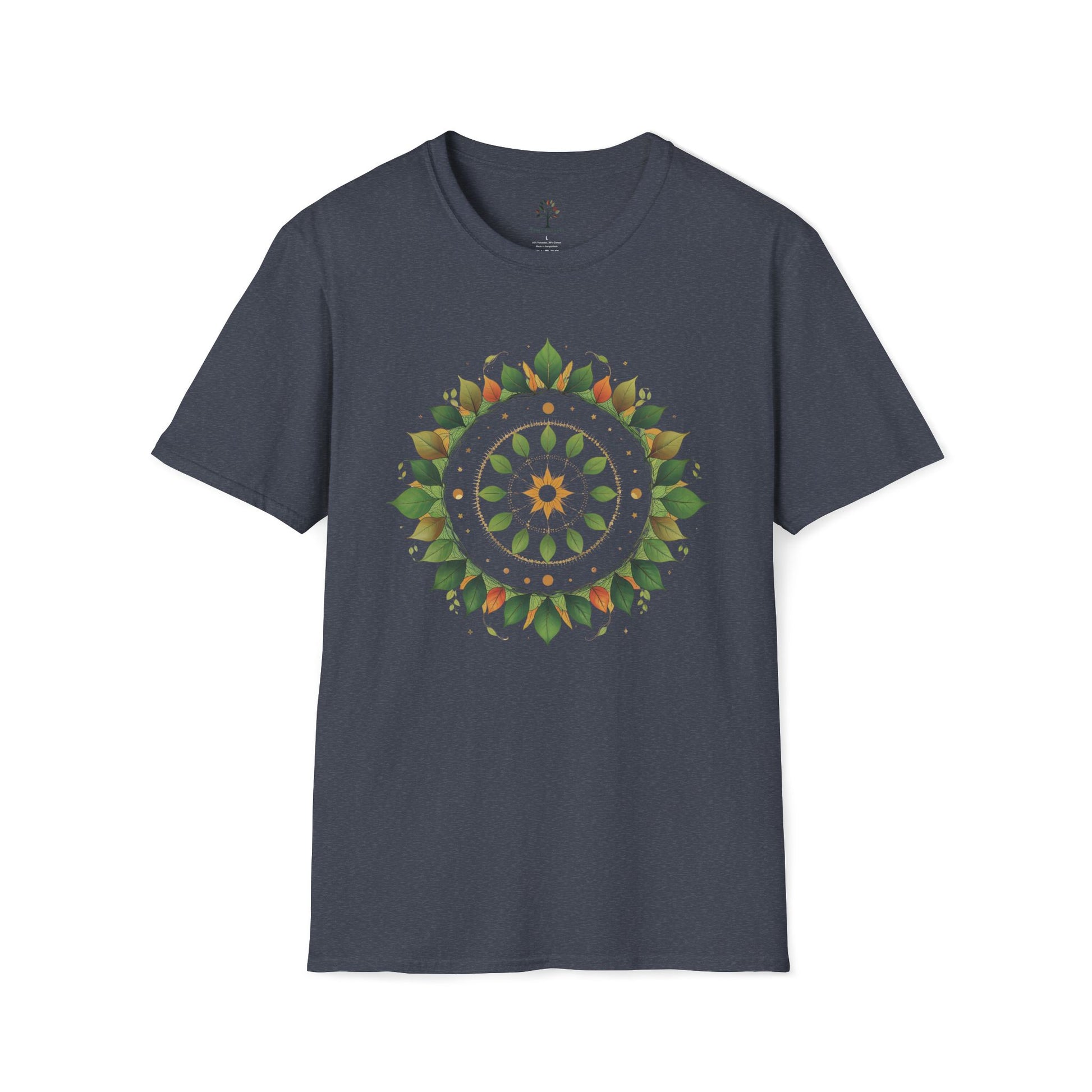 Heather Navy | Celestial Growth, front view