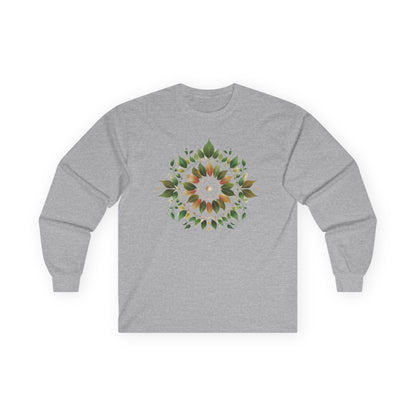 Sport Grey | Eclipse Garden Long Sleeve Tee, front view